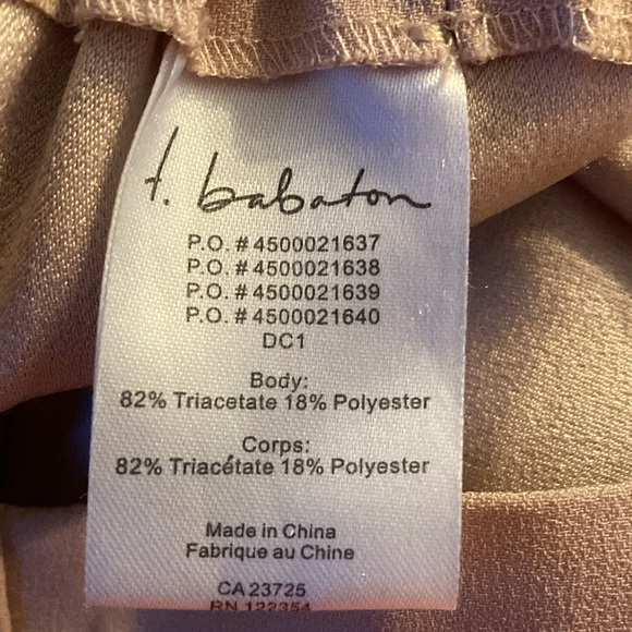 Babaton Aritzia Cohen Pants Size 8 medium lightweight - Picture 6 of 10